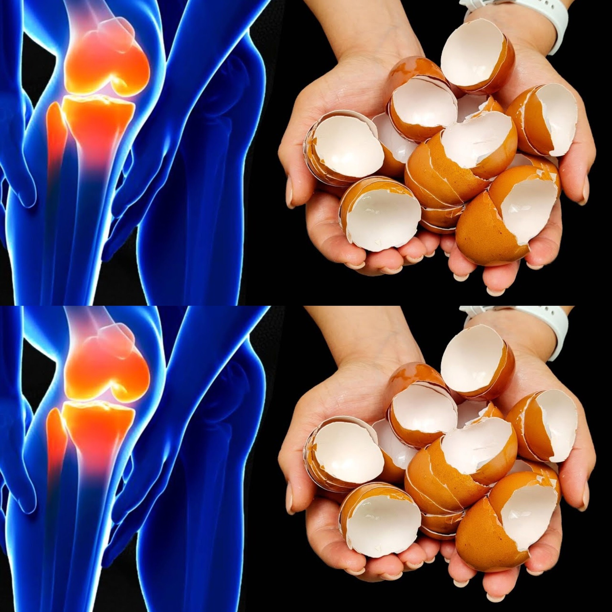 Eggshells A Surprising Natural Remedy for Knee and Bone Pain Relief