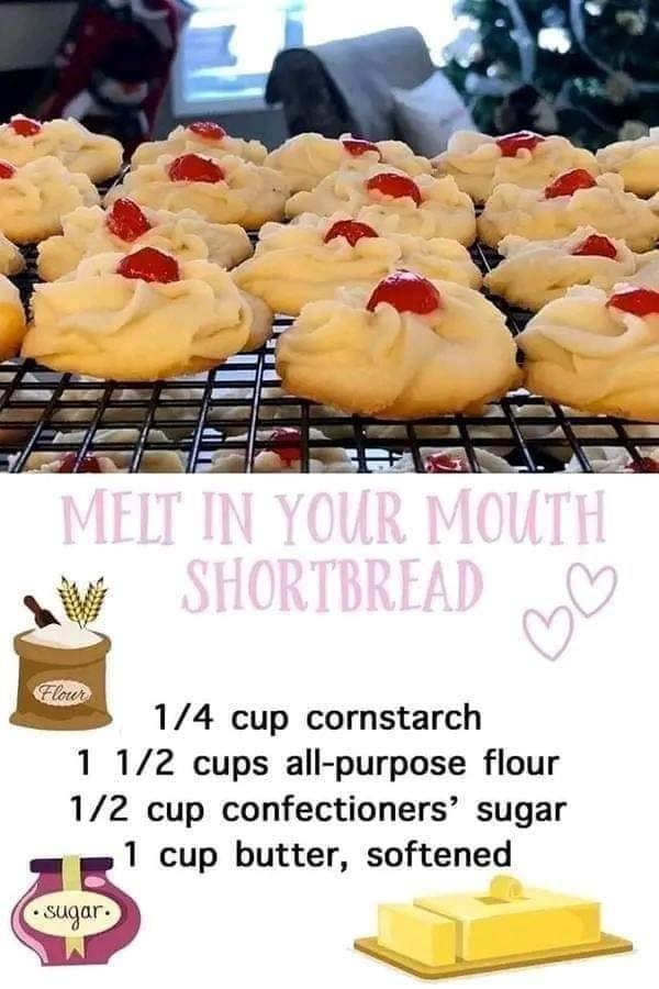 Delicious Shortbread Cookies That Melt in Your Mouth – all recipes fun