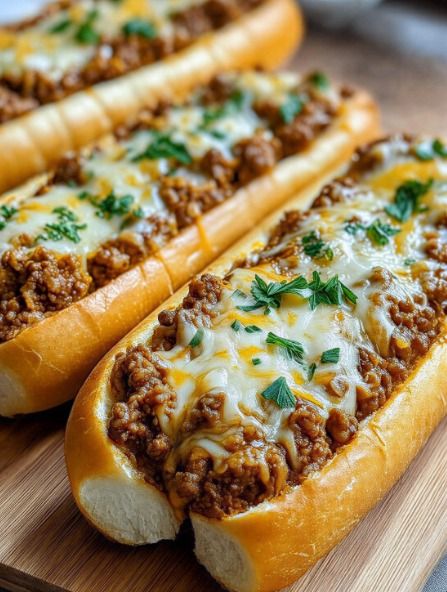Skoppa Fun Sloppy Joe Garlic Bread – all recipes fun